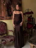 Sheath Column Wedding Guest Dresses Long Prom Corset Ruched Dress Floor-Length Long Satin Evening Dress With Detachable Scarf